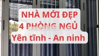 CHO THUÊ NHÀ NGUYÊN CĂN - 4 PHÒNG NGỦ - NHÀ MỚI - ĐƯỜNG 42 HIỆP BÌNH