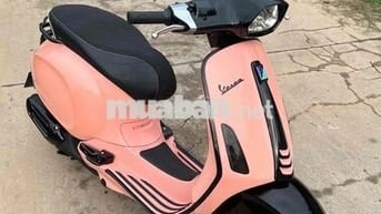 Piaggio Vespa Sprint 2021 Hồng Phấn Đen Leng Keng
