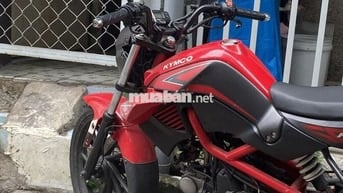 Xe moto Kymco 50cc Đỏ đen 1 năm