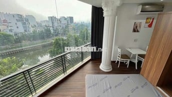 Căn hộ1PN 40m2 bancong thoáng - View sông ngay bờ kè Hoàng Sa Q3