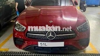 Xe Chính Chủ E300 AMG facelift 2021 14.573 km Đỏ