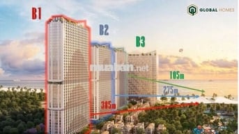 Căn hộ Studio view Biển, Thích cho thuê lưu trú ngắn hạn và kinh doanh