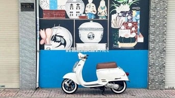 Xe tay ga Nhật 50cc Trắng Nhật Bản