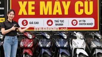 THU XE CŨ - TRỢ GIÁ CAO - LẤY XE MỚI