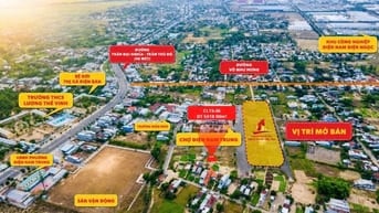 Bán Lô Góc 2 Mặt Tiền Gần Chợ Điện Nam Trung – Đường 15m – 90m² – Giá 