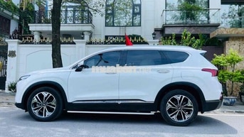 Hyundai Santa Fe Xăng Đặc Biệt 2019 Trắng 66000 km