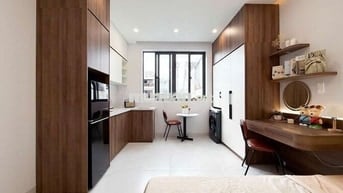 STUDIO NGAY TRUNG TÂM THIẾT KẾ TONE GỖ, GẦN Q4,Q1