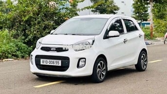 Kia Morning 2018 Số sàn Trắng ghế da