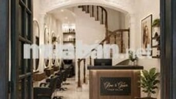 mặt bằng kinh doanh salon tóc spa