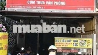 mặt bằng quán ăn mặt tiền đường phú thuận q7 