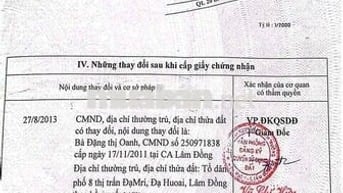 Mặt tiền quốc lộ 20 Rộng 2.614 mét Đạ Huoai, Đamb'ri, Lâm Đồng