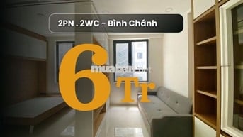 Căn hộ 2Pn - 2WC - Nguyễn Văn Linh - Bình Chánh - 6Tr