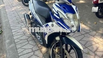 Yamaha Nouvo 5 Fi Trắng xanh Xăng