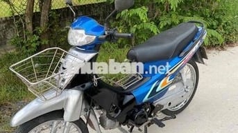 Honda Wave 50cc Xanh Bạc Đen Xăng