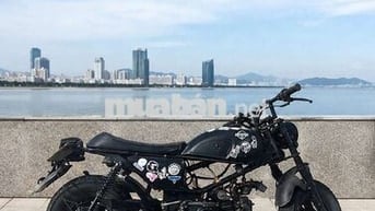 Xe máy độ Jiulong Mini Tracker 110cc Đen