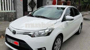 Toyota Vios 2016 E xịn Số sàn Trắng 11 vạn