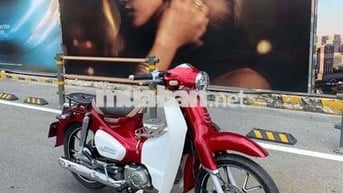 Detech Cub 50cc 2025 Đỏ Trắng Smartkey ABS