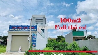 Bán nhanhđất 100m2 giá 1tỷ6 gần bệnh viện đa khoa Củ Chi sổ hồng riêng