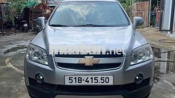 Chevrolet Captiva 2008 Bạc 7 chỗ
