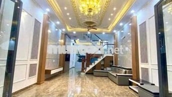 nhà 1 trệt 2 lầu An Phú,Thuận An,80m2  có nội thất cơ bản,đường 7m