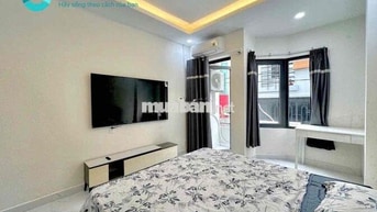 Phòng Ban công thoáng thiết kế tách bếp rộng 35m2 Nguyễn Trãi Quận 5