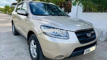 Hyundai SantaFe 2008 Vàng cát Dầu Tự động