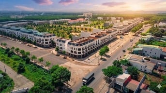 Shophouse mặt tiền đường Hà Huy Tập