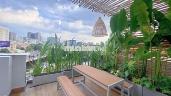 Căn hộ sân vườn 80m2 2pn full nội thất Điện Biên Phủ - Q1
