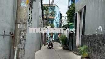 NHÀ BÁN PHÚ ĐỊNH Q8, 45M2, 2 TẦNG, SHR, KQH, HẺM SIÊU RỘNG, NHỈNH 3T