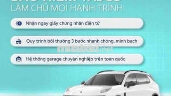 Bảo hiểm ô tô chính hãng, giảm 40%/năm