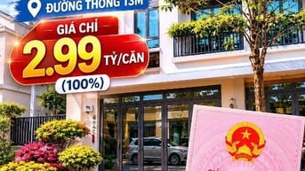 Nhà phố 3 tầng Thuận An sổ sẵn, đường thông 13m giá đầu tư 2.99 tỷ