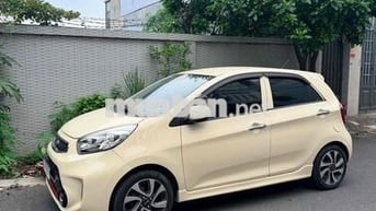 Kia Morning 1.25 AT Si 2018 Vàng kem