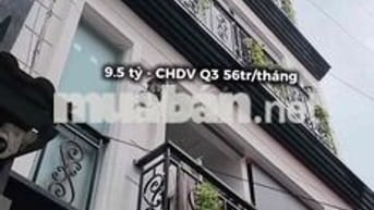 17.5 tỷ - toà nhà ngang 6m Nguyễn Đình Chiểu Quận 3. 🌹2% + pocket 4.