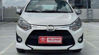 Toyota Wigo 1.2G MT 2019 Trắng 24.000km