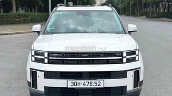 Hyundai Santafe 2.5Prestige 2025 Trắng Odo 7000Km