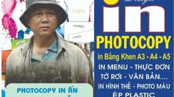photo in màu menu thực đơn, bằng khen