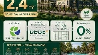🏡 CHỈ CHƯA ĐẾN 2,4 TỶ – SỞ HỮU NGAY CĂN HỘ ECOLIFE HÒA HIỆP ĐÀ NẴNG 🌿