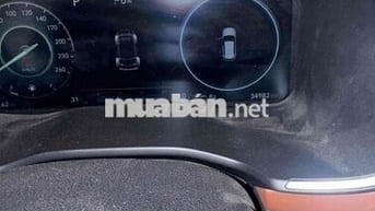 Hyundai SantaFe 2024 Xăng lai điện màu Nâu