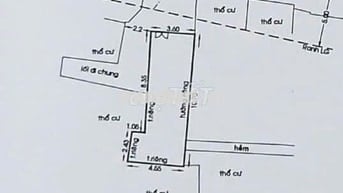 Chính chủ bán nhà cấp 4, hẻm 6m thông Phú Nhuận, nở hậu phong thủy. 