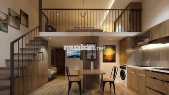 CHO THUÊ CĂN HỘ DUPLEX TONE GỖ RỘNG RÃI NGAY TRUNG TÂM BÌNH THẠNH