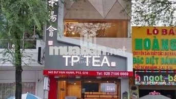 🏢Sư Vạn Hạnh Đối Diện ĐH Ngoại Ngữ, Quận 10 - Trệt 4 Lầu -KhuKinhDoanh