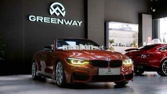 BMW 420i Convertible 2018 Cam nâu 52.000km