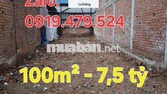💵 7,5 Đ.100M2 THỔ CƯ 5X 20M VUÔNG VỨC HẺM Ô TÔ Đ. LÊ TRỌNG TẤN-TÂN PHÚ