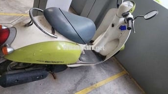 Honda Scoopy Trắng Xanh lá Hỏng hóc