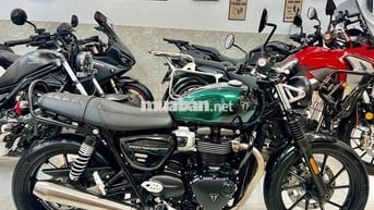 TRIUMPH SPEED TWIN 2024 COMPETITION GREEN LIKE NEW