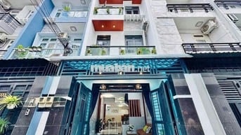 BÁN NHÀ 4 TẦNG GẦN HẺM XE HƠI DƯƠNG BÁ TRẠC- P.1 QUẬN 8-4PN-NHỈNH 6 TỶ