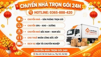 Dịch Vụ Chuyển Nhà/Văn Phòng trọn gói tại Hà Nội