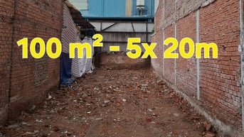 💵 7,5 Đ. 100M2 THỔ CƯ 5X 20M VUÔNG VỨC HẺM Ô TÔ LÊ TRỌNG TẤN ,TÂN PHÚ