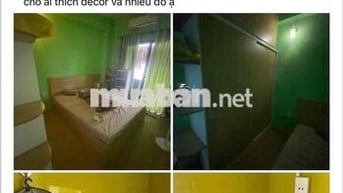 Share 1pn 1wc FULL NỘI THẤT INTERVER trong chung cư 2pn 2wc Bình Tân