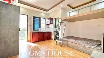 Phòng gác 2 không gian ngủ ngay ngã tư Hàng Xanh gần UEF, HIU, GTVT